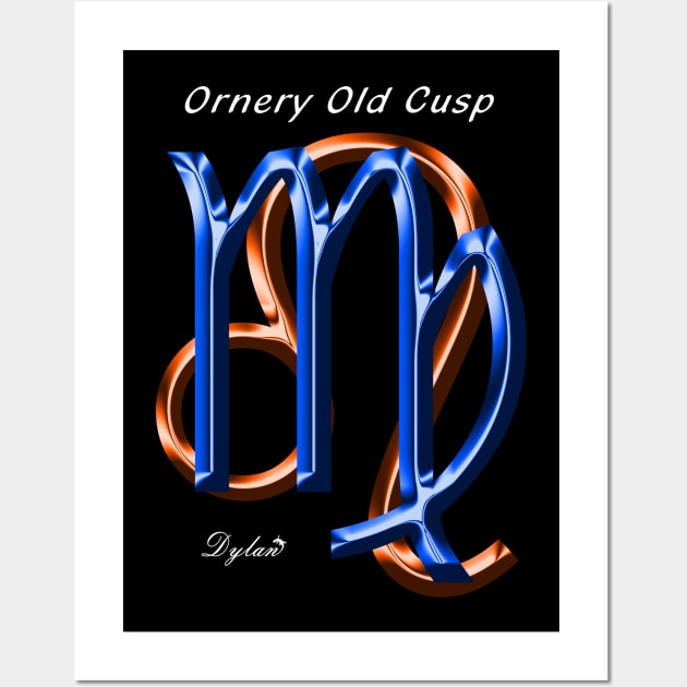 Virgo Leo Cusp Ornery Wall Art by DylanArtNPhoto